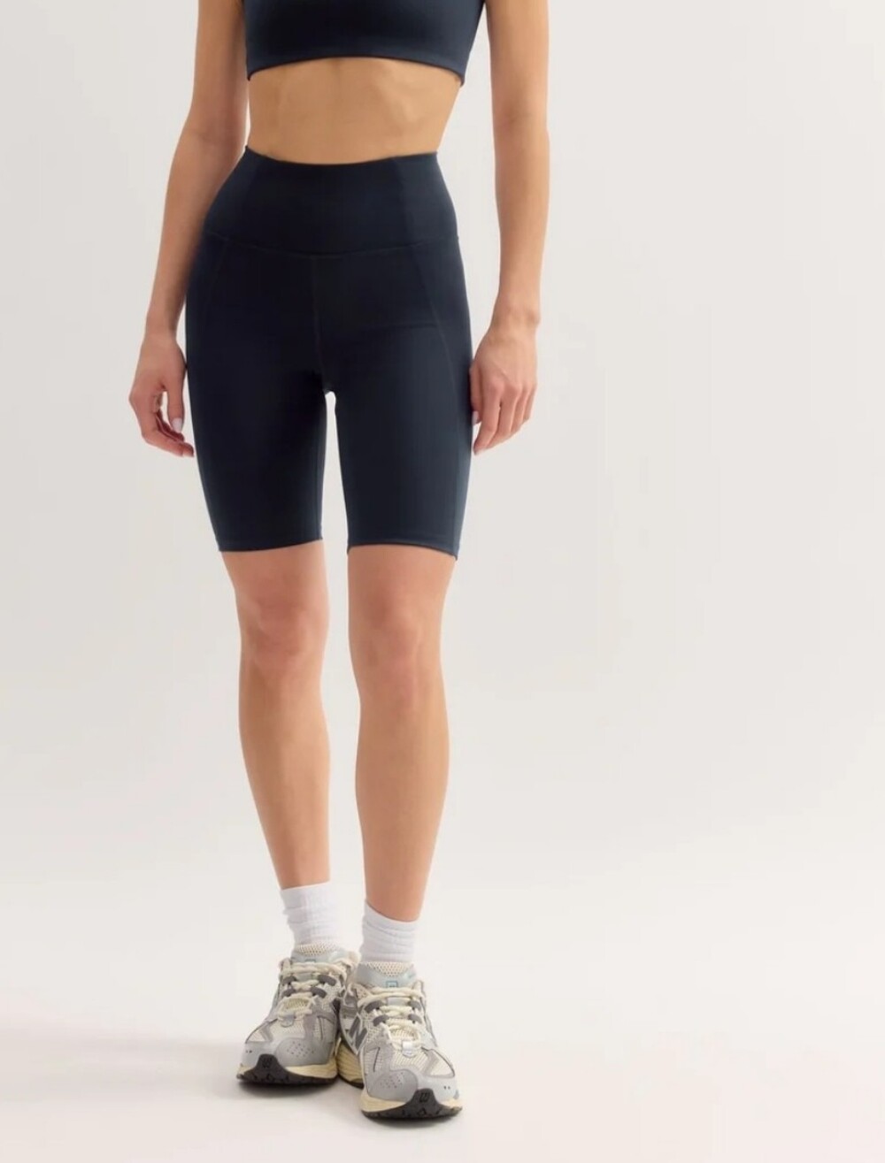 Girlfriend Collective high-rise compressive bike shorts